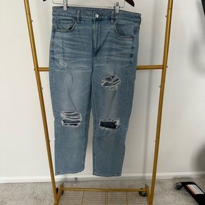 American Eagle stretch light wash jeans - 14